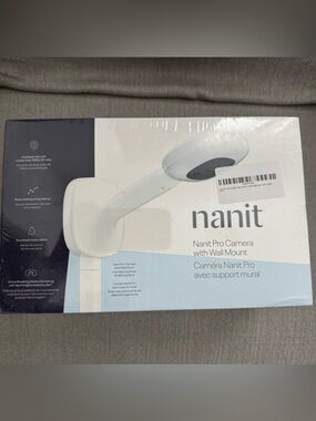Nanit Pro Camera with Wall Mount - White